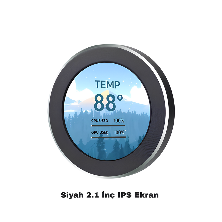 2.1 İnç Kasa İçi LCD Ekran