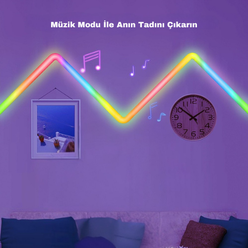 RGBIC Tüp Led