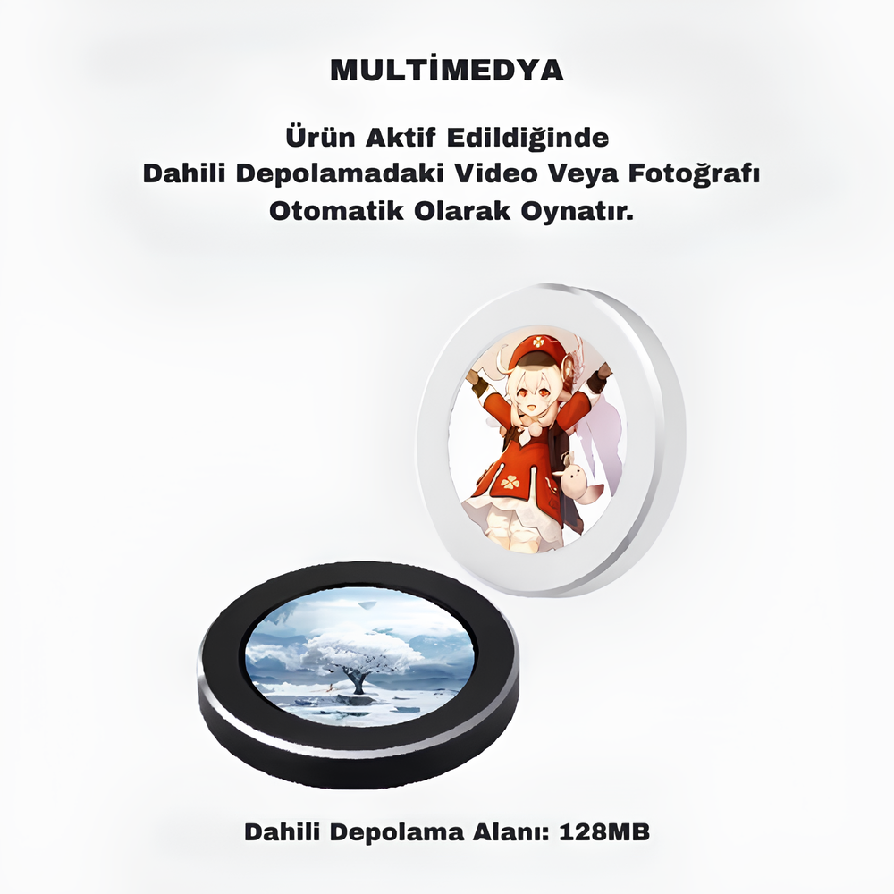 2.1 İnç Kasa İçi LCD Ekran