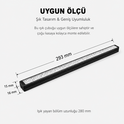 Kasa İçi Kristal ARGB Işık Çubuğu