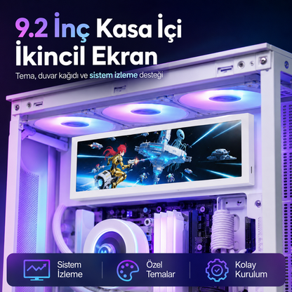 9.2 İnç Kasa İçi IPS Ekran