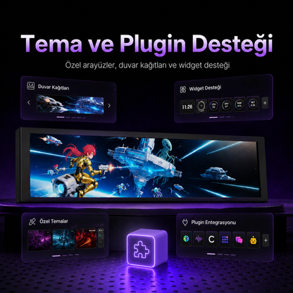 9.2 İnç Kasa İçi IPS Ekran