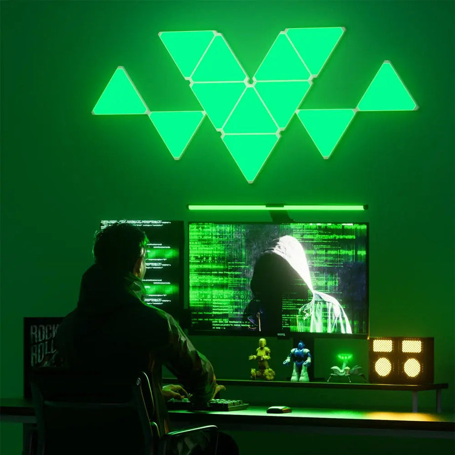 Üçgen Duvar Ledi (Büyük Boy) Exem Shop