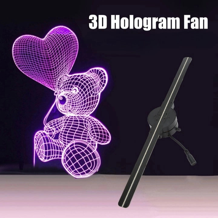 3D Hologram Fan – LED Holografik Görüntü Cihazı