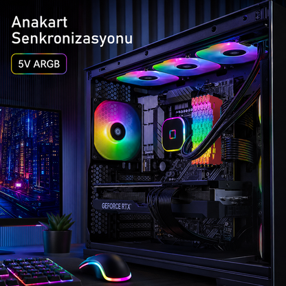 Kristal ARGB RAM Soğutucu Kılıfı