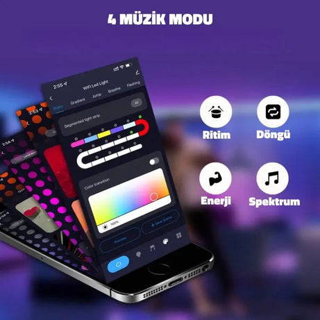 RGBIC Neon Led Şerit Exem Shop